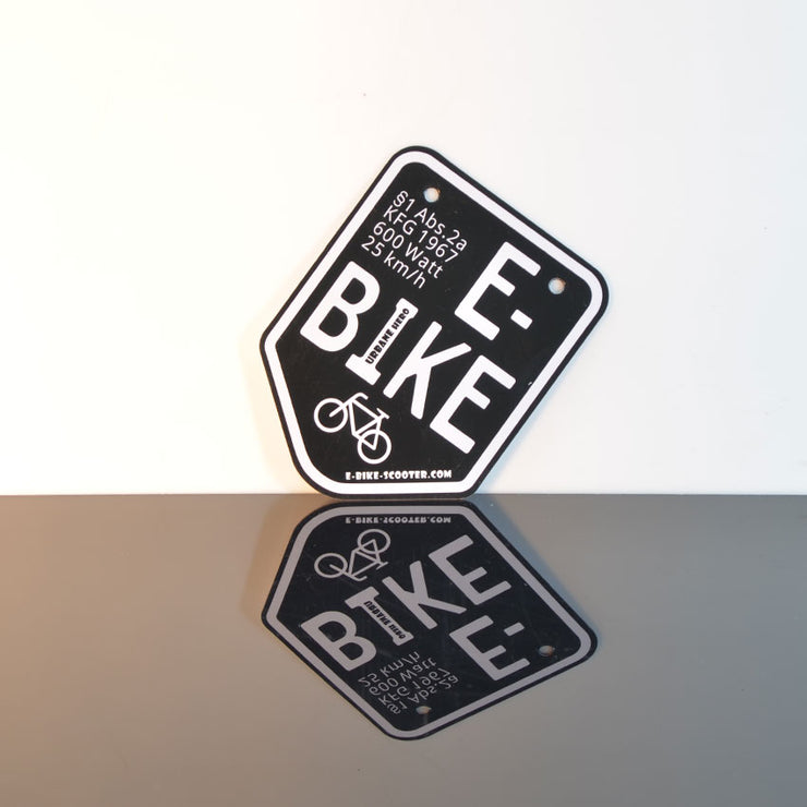 E-Bike Kennzeichen