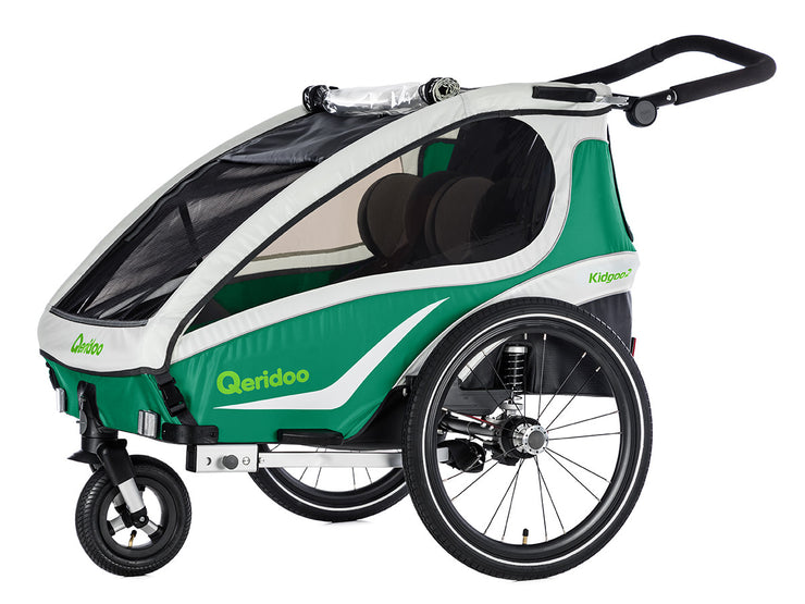 fahrradanhänger qeridoo kidgoo 2 sport Upgrade Qeridoo Kinderradanhänger-Set "Kidgoo" – Urbane Heroes